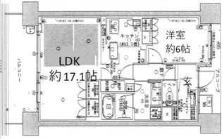 パークホームズ神戸ザ・レジデンス【12階】の間取り