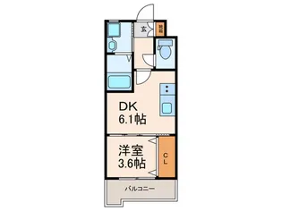 福岡県北九州市戸畑区天神2【マンション】の間取り