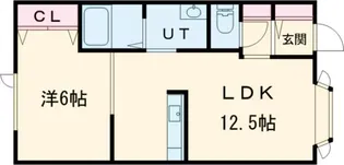 コーポソレイユVIII【2階】の間取り