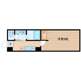 UN富沢【3階】の間取り