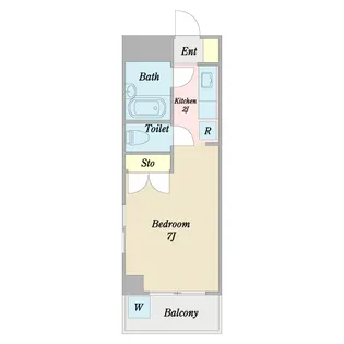 ベルコート日吉アネックス【2階】の間取り