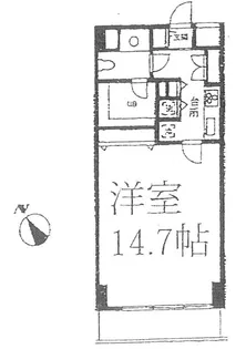 プリンストン赤坂【3階】の間取り