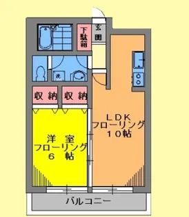 K・ビルヂング【3階】の間取り