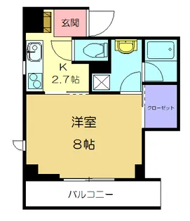 モンターナ南浦和【3階】の間取り