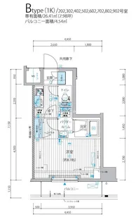 メインステージ三ノ輪III【9階】の間取り