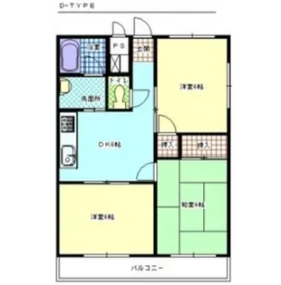 パレス・コヨー【1階】の間取り