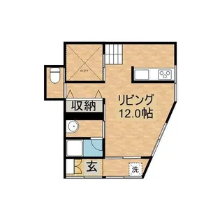 志比田ハウス(旧 アイコーポ志比田)【2階】の間取り