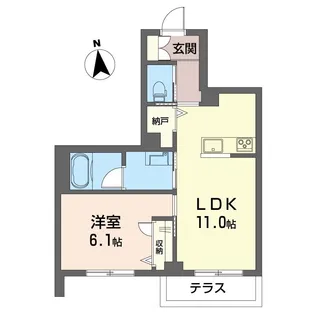 ロンド【1階】の間取り