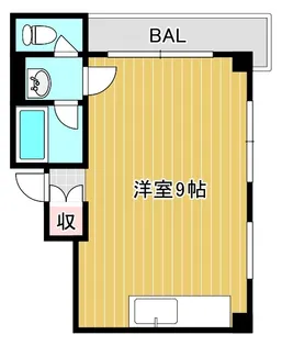 メゾンドールハーヴェスト【3階】の間取り