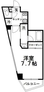 OZIO常盤台【6階】の間取り