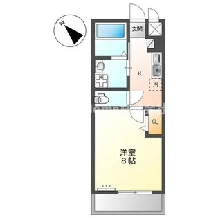 ブランコ ロサ(Branco・Rosa)【2階】の間取り