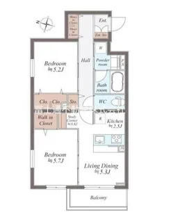 SYMPHONY PARK【2階】の間取り