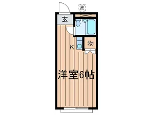 美しの森ハウス A棟【2階】の間取り