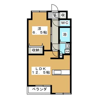 クレストフォルム日吉【2階】の間取り