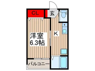 ボヌール指扇【2階】の間取り