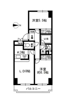 レジディア目白【4階】の間取り