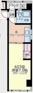 南ビル【6階】の間取り