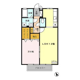 ミューズ21【2階】の間取り