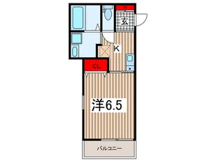 パインズ下大久保【1階】の間取り
