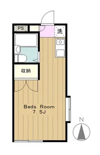 エステートアイ(住吉町2)【1階】の間取り