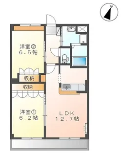 Exia・II【2階】の間取り