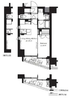 フレンシア椎名町【2階】の間取り
