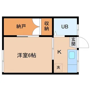 コーポライヴリィドゥ【1階】の間取り