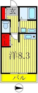 アリビオ【1階】の間取り