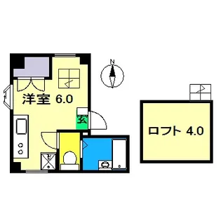 エトワール幸町【4階】の間取り