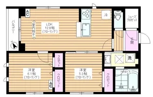 モノリス【2階】の間取り