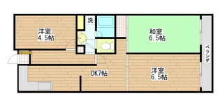 グレイスハイツ台原【1階】の間取り