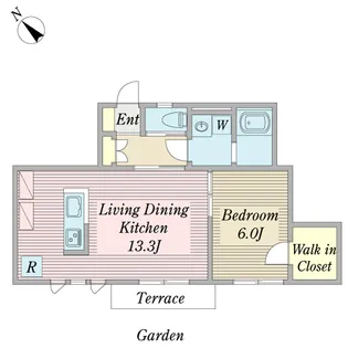 みずのえ【1階】の間取り