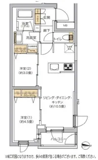 リビオメゾン湯島【3階】の間取り