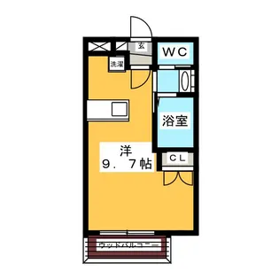 La felice (ラ フェリーチェ)【1階】の間取り