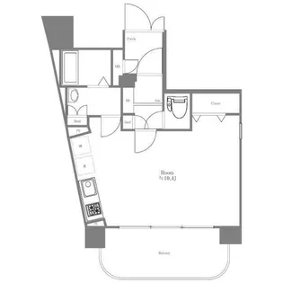 メイクスデザイン渋谷神泉【5階】の間取り