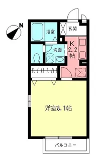 ソフィア【1階】の間取り