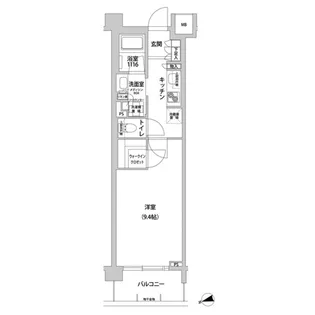 コンフォリア目黒青葉台【3階】の間取り