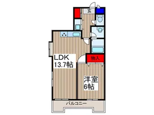 コマビル【2階】の間取り
