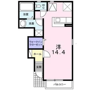 コートヤードC【1階】の間取り