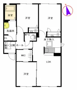グランドハイツソフィア【1階】の間取り