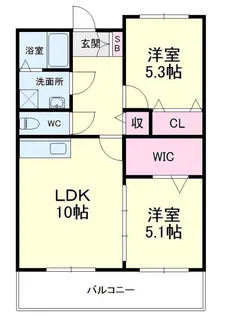 FGM1st(エフジーエムファースト)【2階】の間取り