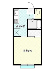 ビバライフ沼C棟【1階】の間取り