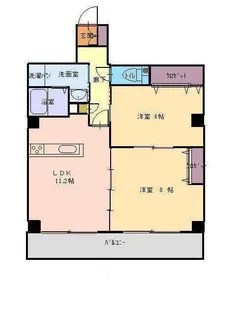 大福三之丸ビル【6階】の間取り