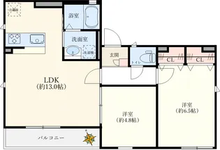 マルジュ【1階】の間取り