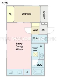 maison de gallery KICHIEMON【3階】の間取り