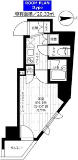 ステージファースト西新宿【8階】の間取り
