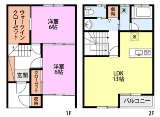 くらdeエクラの間取り