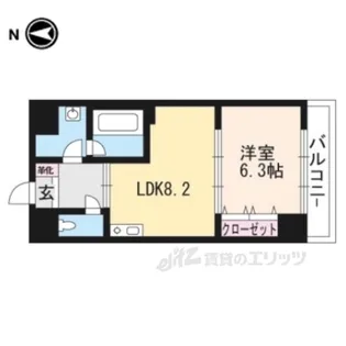 アシェンダ【3階】の間取り