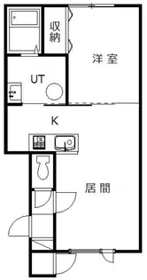 Crulide(クルリデ)【1階】の間取り