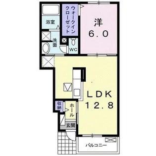 グリーンガーデンIII【1階】の間取り